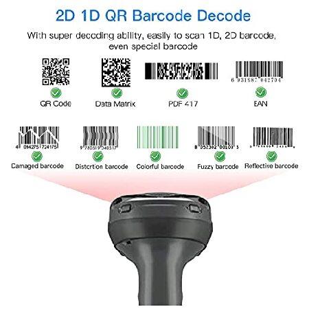 Zebra　Symbols　DS2278-SRワイヤレス2D　1D　Bluetoothバーコードスキャナ　イメージャ、クレードルおよびUSBコードを含む