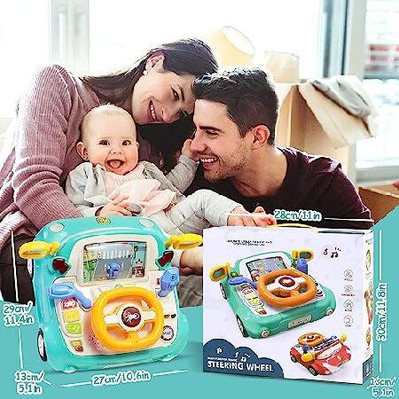 Baby steering wheel 2025 toy for car seat
