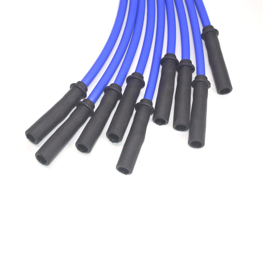 まとめ売り Spocoro 10.5mm High Performance Spark Plug Wires Set Replacement for SBC 350 HEI BBC 383 454 Electronic