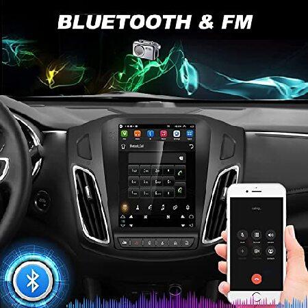 18％OFF Android Car Stereo for Ford Focus 2012 to 2018， Rimoody 9.7 Inch Touch Screen Car Radio with Bluetooth GPS Navigation WiFi FM Mirror Link RCA USB SWC