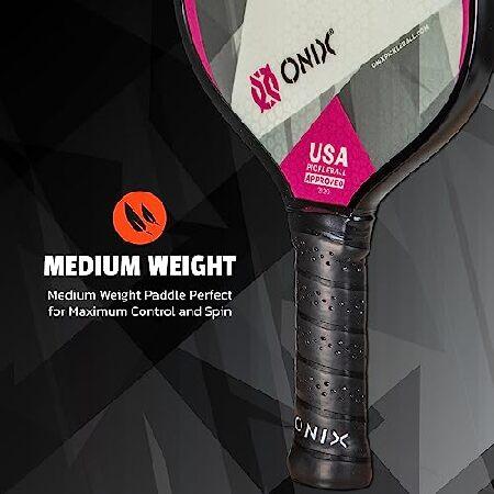 現品発送 Onix Z3 ピックルボールパドル - 複合ピックルボールパドル - USA ピックルボール承認 ピックルボールラケット ピンク KZ1503-PNK 【EI2035232867】(11830円)