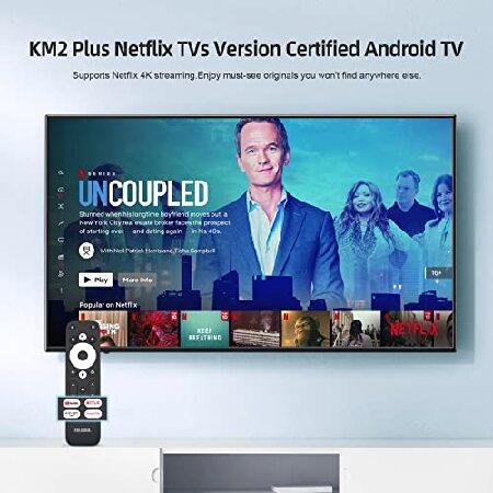 通販卸値 Android 11.0 TV Box， MECOOL KM2 Plus 2GB 16GB Smart TV Box with Netflix Certified， Google Assistant Dolby Atmos， TV Box 4K Support AV1， 2.4G/5G， Ether