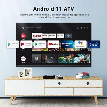 通販卸値 Android 11.0 TV Box， MECOOL KM2 Plus 2GB 16GB Smart TV Box with Netflix Certified， Google Assistant Dolby Atmos， TV Box 4K Support AV1， 2.4G/5G， Ether