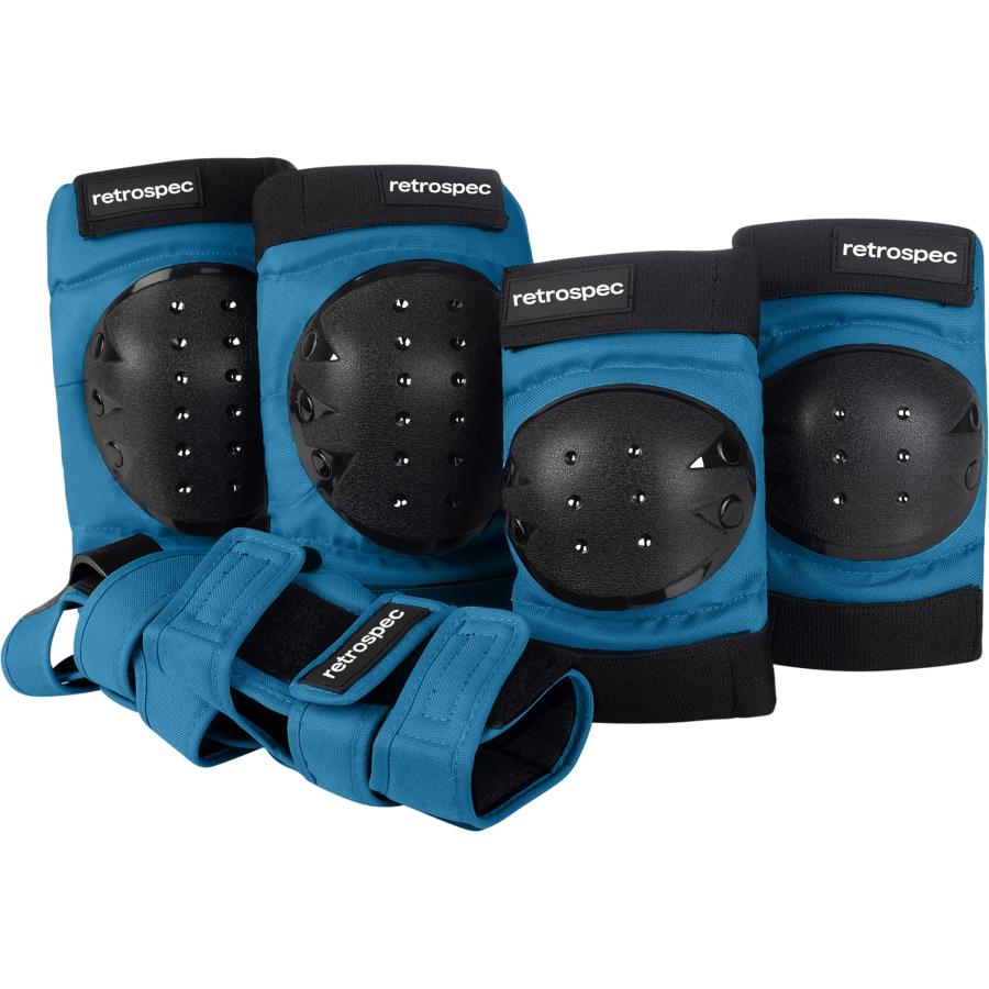 Retrospec Knee Pads, Elbow Pads ＆ Wrist Guards for Men, Women ＆ Kids