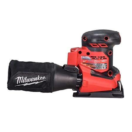 内祝い Milwaukee 2649-20 M18 18V Lithium-Ion Cordless 1/4 in. Sheet Orbital Sander Tool-Only