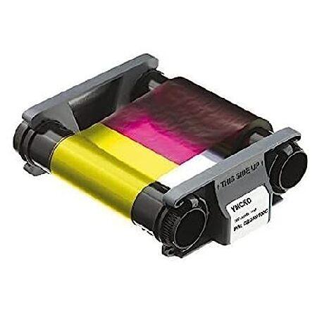 激安ネット CBGR0100C YMCKO リボンテープ Evolis Badgy 100 Badgy 200プリンター用 100枚のイメージに対応