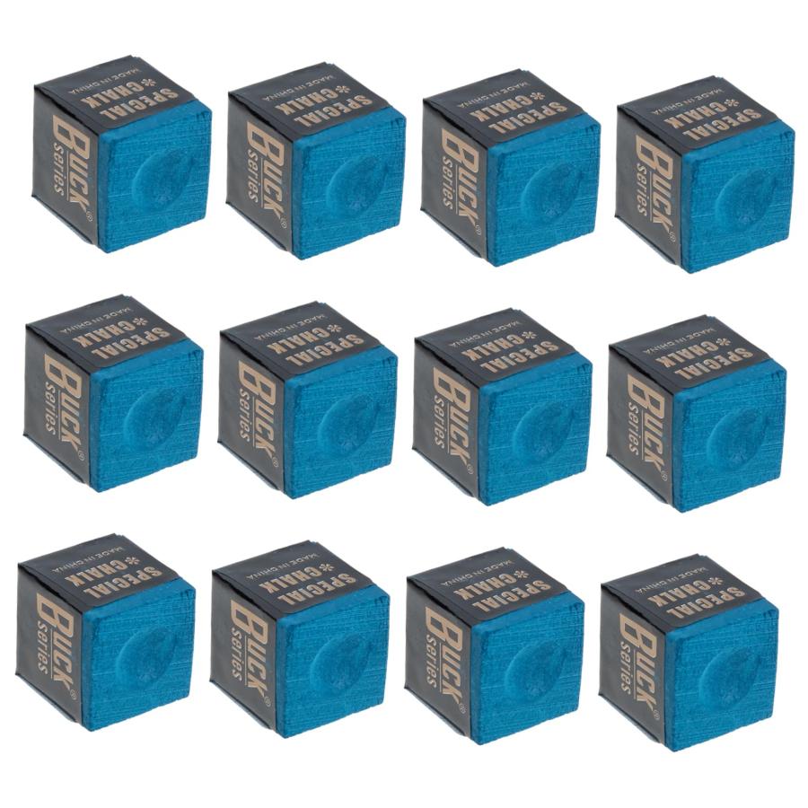 Sosoport 48 Pcs Powdered Pool Cue White Chalk Pen Snooker Balls Pool