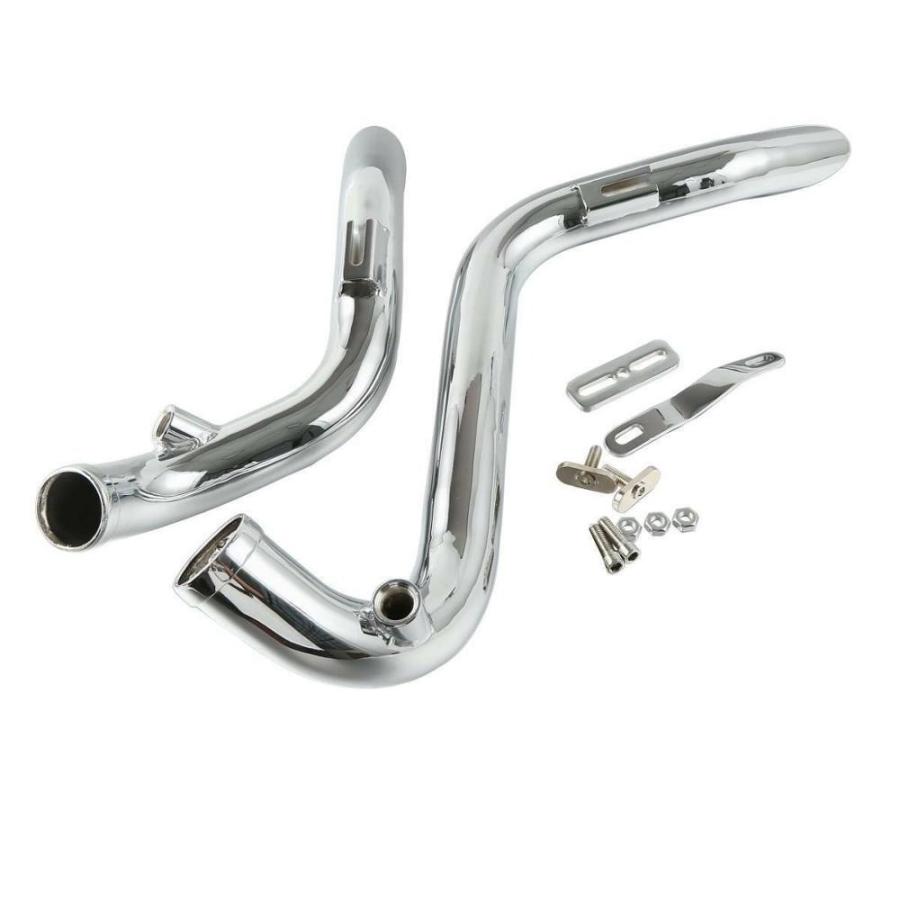 ハーレー Yパイプ マフラー メッキ ツーリング ソフテイル ダイナ