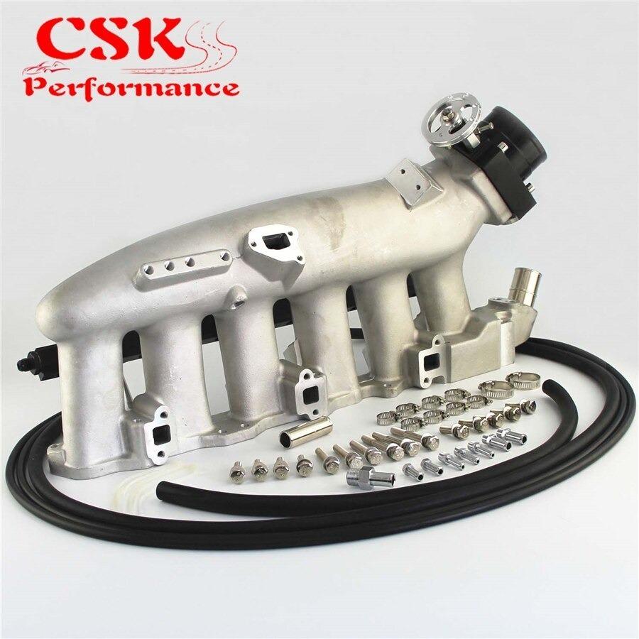 RB25DET サージタンク 大容量 デリバリーパイプ 大口径スロットル