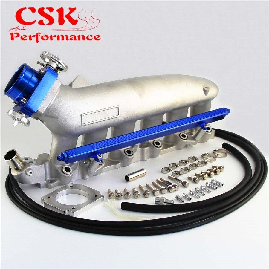 RB25DET サージタンク 大容量 デリバリーパイプ 大口径スロットル