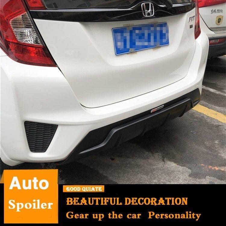ホンダフィットリアスポイラー D 14 15 16 17 ジャズ Gk5 ハッチバック車のリアスポイラーバンパーディフューザーバンパープロテク Ht Pre Store 通販 Yahoo ショッピング