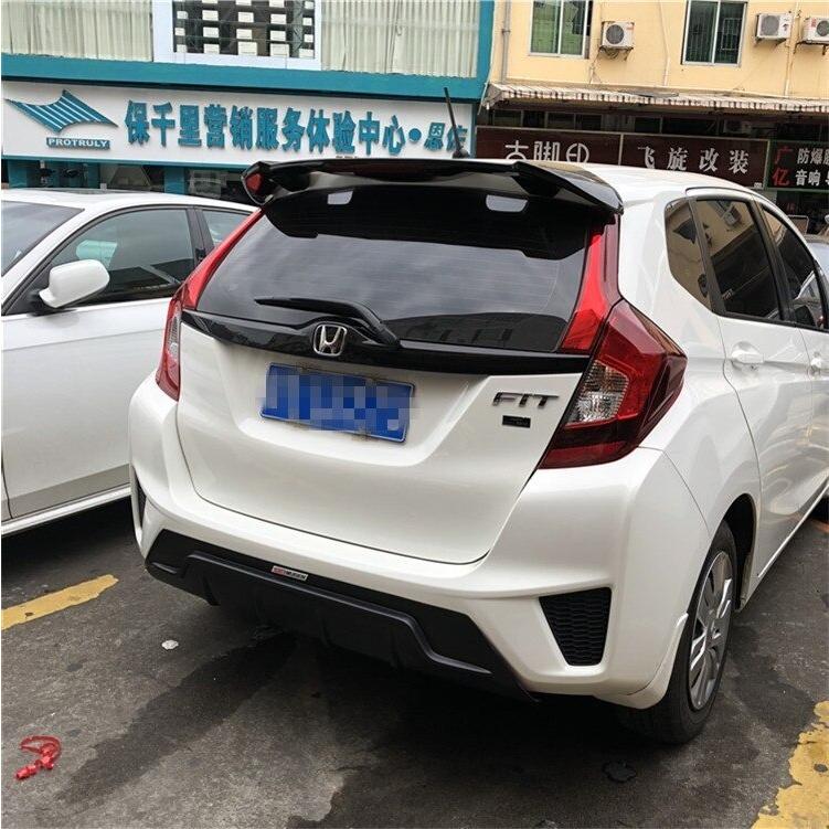 ホンダフィットリアスポイラー D 14 15 16 17 ジャズ Gk5 ハッチバック車のリアスポイラーバンパーディフューザーバンパープロテク Ht Pre Store 通販 Yahoo ショッピング