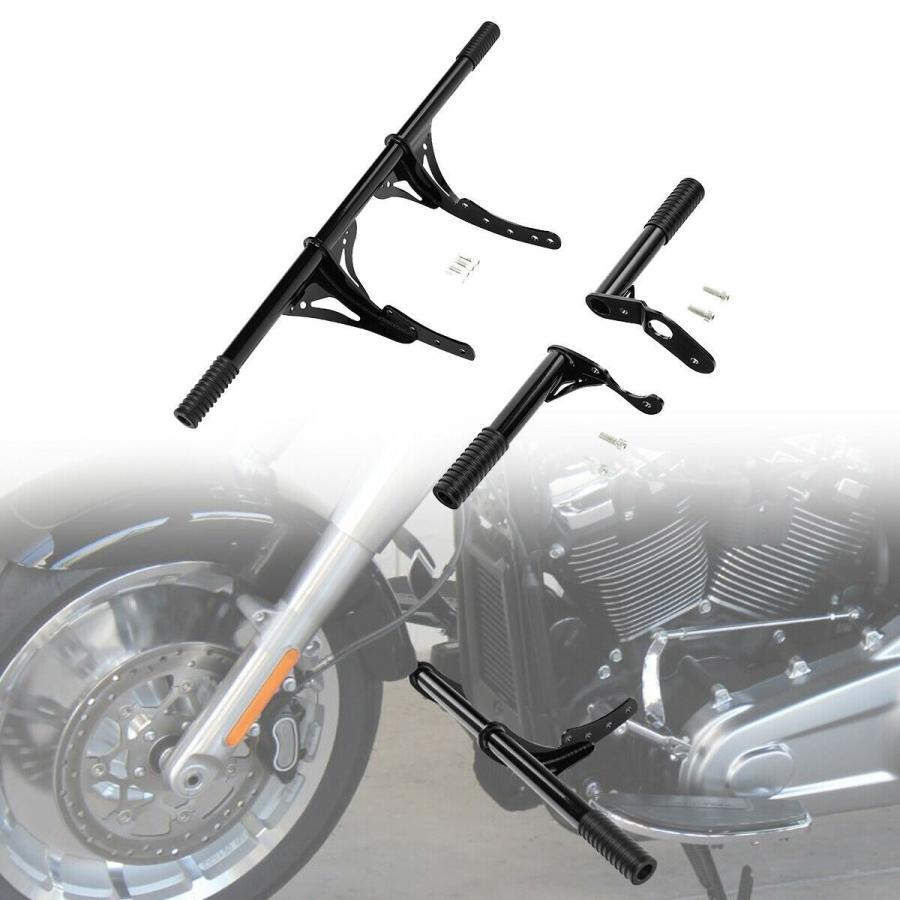 初回限定 ハーレーストリートボブ フットペグ クラッシュバー