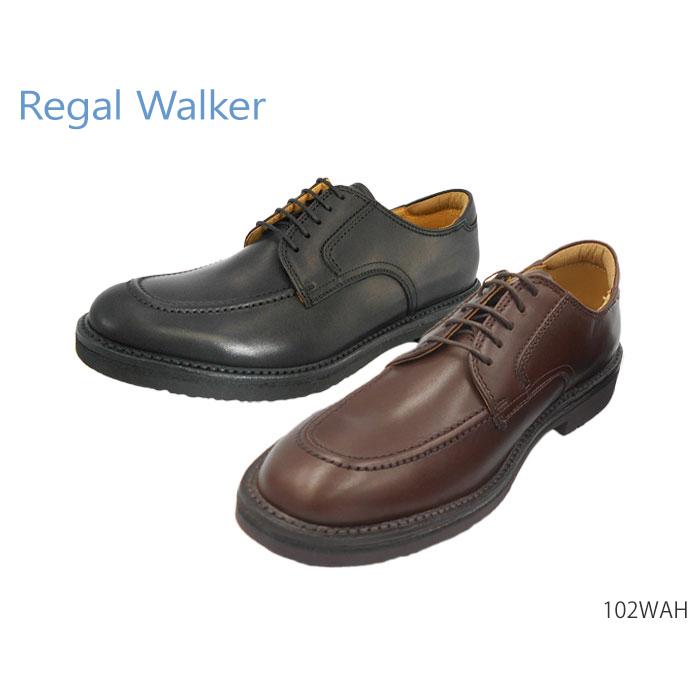 【美品】リーガルウォーカー　102W Uチップ25.5cm REGAL（リーガル） リーガルウォーカー REGALWALKER 102W 幅広3Eウィズ