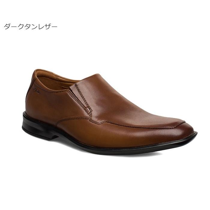 Clarks（クラークス） メンズ 193J 本革 スリッポン ビジネス レザー