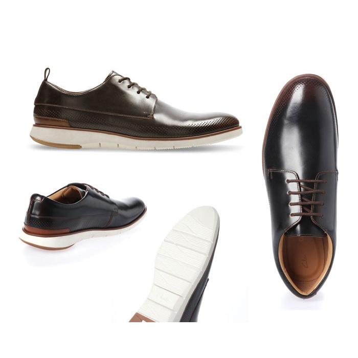 Clarks（クラークス） メンズ 198J 本革 レースアップ ビジネス レザー
