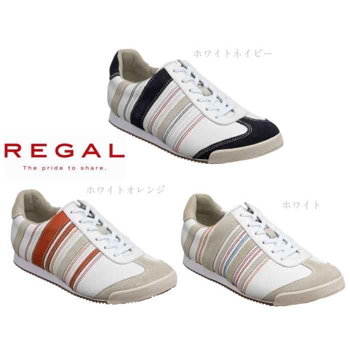 21秋冬新作 レザー Be72 レディーススニーカー Regal リーガル 送料無料 爽やかなレザースニーカー カジュアルシューズ レトロ 本革 シューズ