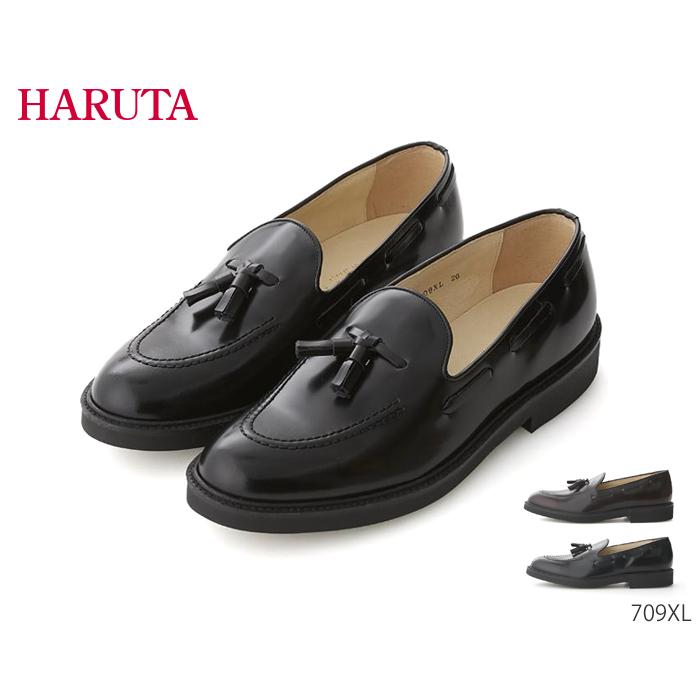 HARUTA ハルタ 709XL メンズ タッセルローファー 本革 3E シューズ 