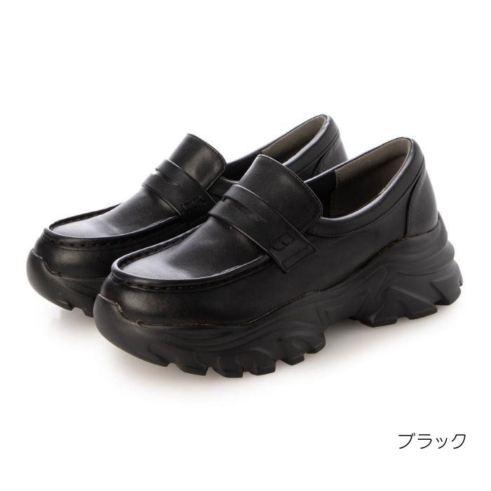 EVOL（イーボル） 軽量 スニーカーソールローファー IZ5849 レディース
