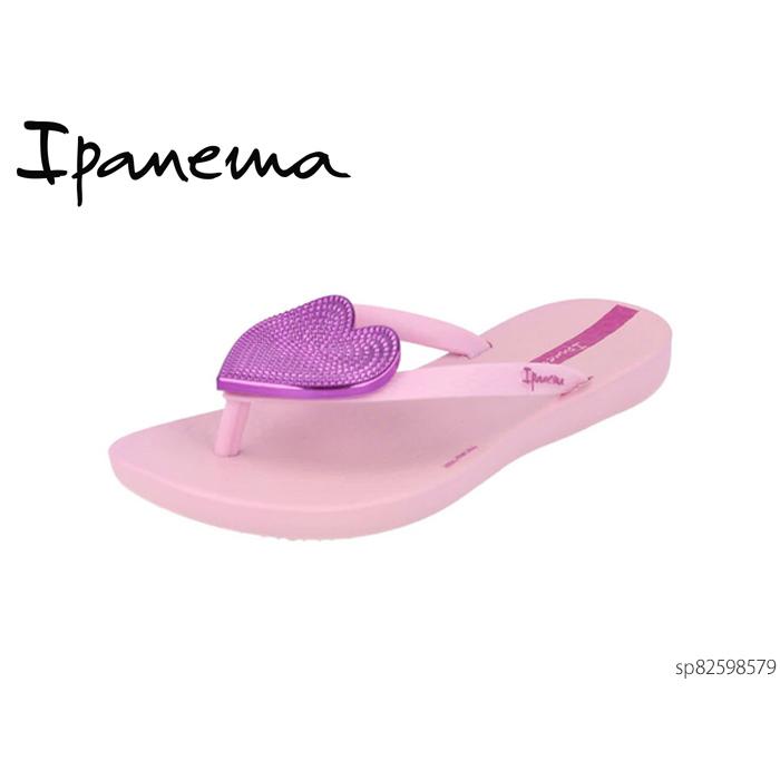 イパネマ Ipanema MAXI FASHION KIDS ライラック/ピンク SP82598579 キッズ サンダル 子供用 ハートモチーフ｜precios