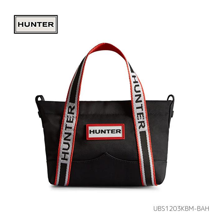 HUNTER（ハンター） ナイロン ミニ トップ クリップ トート バッグ
