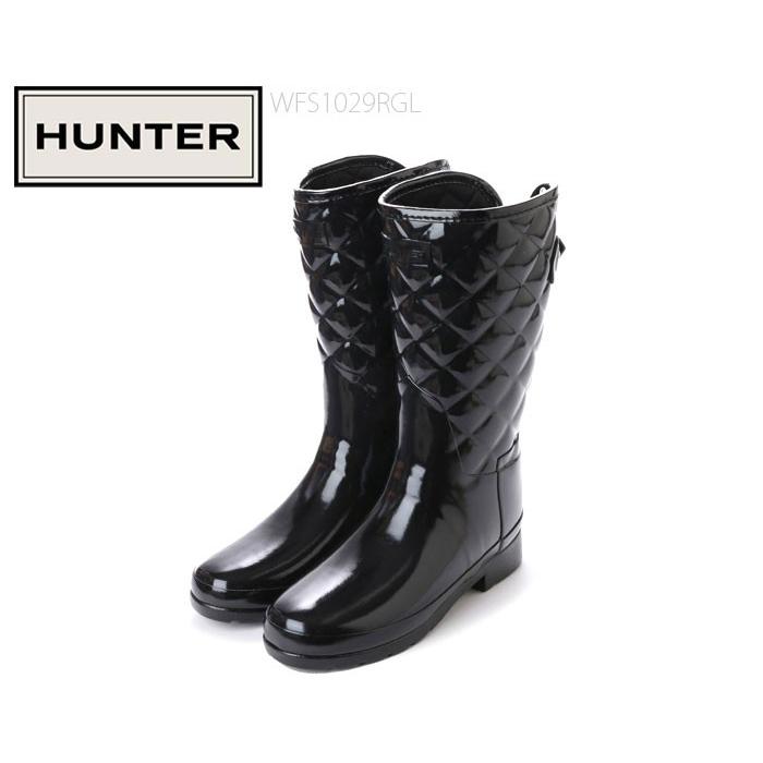ハンター HUNTER WFS1029RGL BLK リファインド キルテッド グロス 
