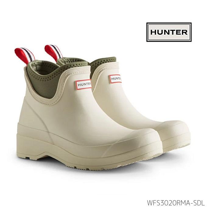 【美品】HUNTERハンター レディース プレイ チェルシー ネオプレーンブーツ HUNTER】プレイネオプレンチェルシーブーツ／レディース