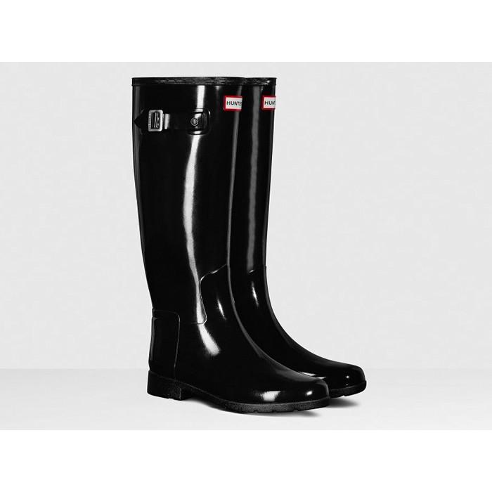 新品Hunterハンター長靴レインブーツ♡ブラック HUNTER ハンター RAIN BOOT レイン ブーツ 長靴 ブラック系 UK7