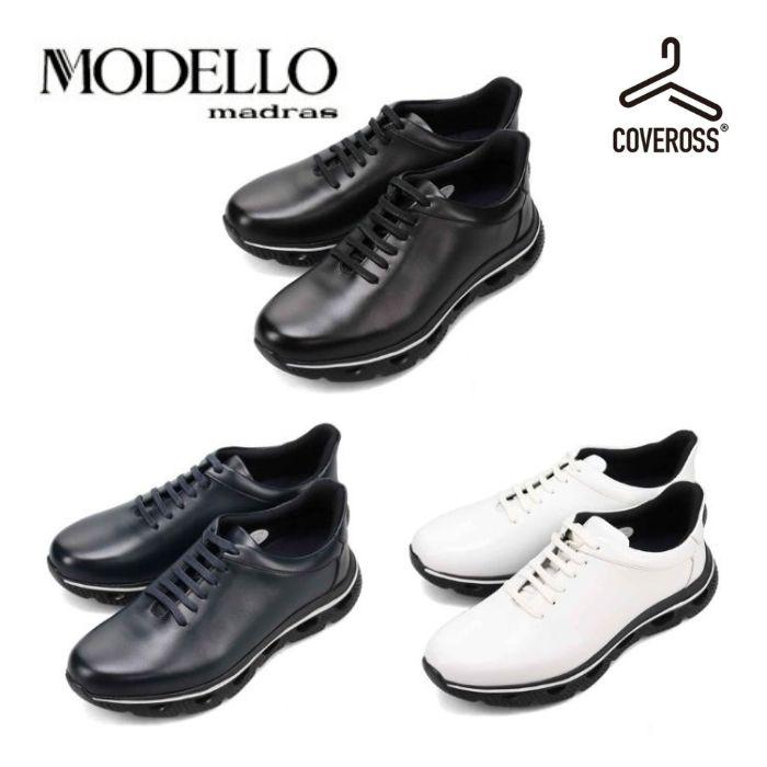 madras（マドラス） 製 モデロ MODELLO COVEROSS レザースニーカー DM3342 メンズ カジュアル シューズ ...