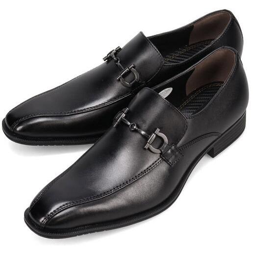 ヒロコ コシノ HIROKO KOSHINO ビット付きスリッポンドレスシューズ HR1004 本革 メンズ 紳士靴 革靴 (nesh) HIROKO KOSHINO（ヒロコ コシノ） ヒロコ コシノ メンズ ビット付き