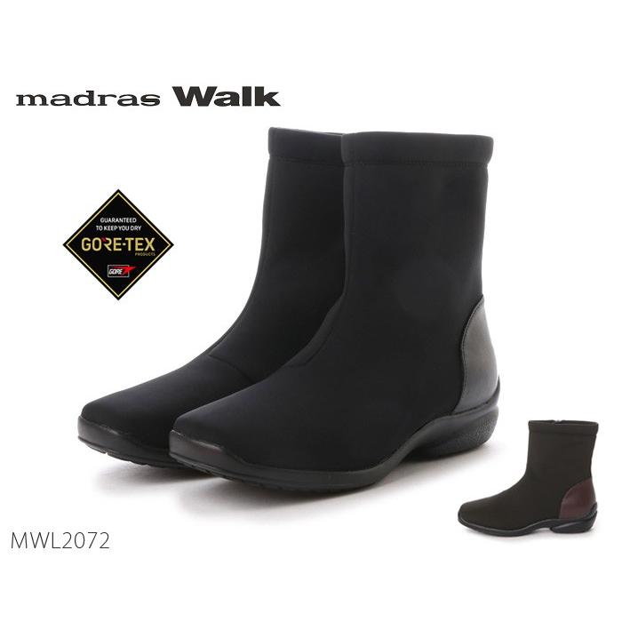 madras Walk（マドラス ウォーク） ストレッチショートブーツ 防水