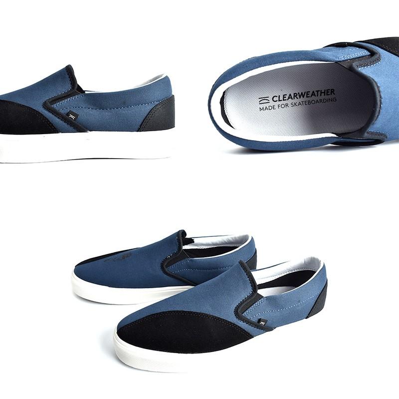 海外限定 クリアウェザー ドッズ スリッポン スニーカー CLEAR