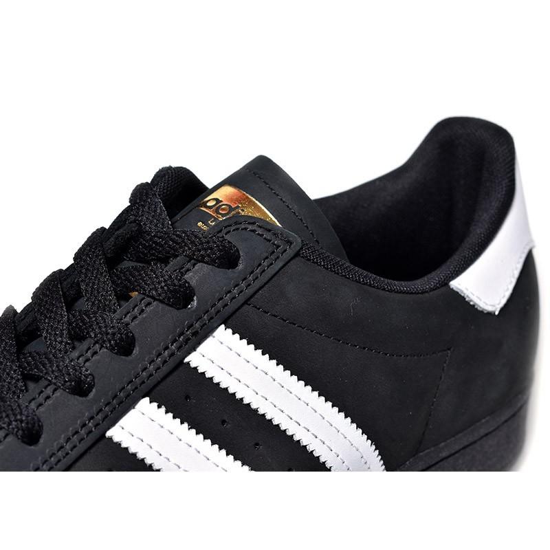 adidas Originals SB SUPER STAR ADV BLACK × O/WHITE