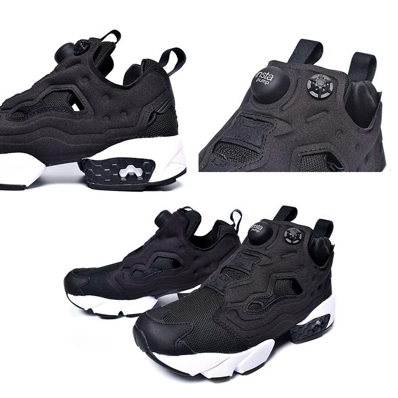 Reebok Insta Pump ブラックスニーカー Reebok x Maison Margiela Men Project 0 Instapump Fury Memory