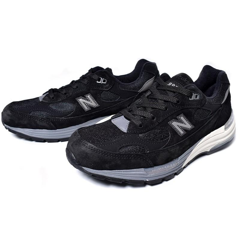 New Balance NEW BALANCE M992BL MADE IN USA BLACK × WHITE 
