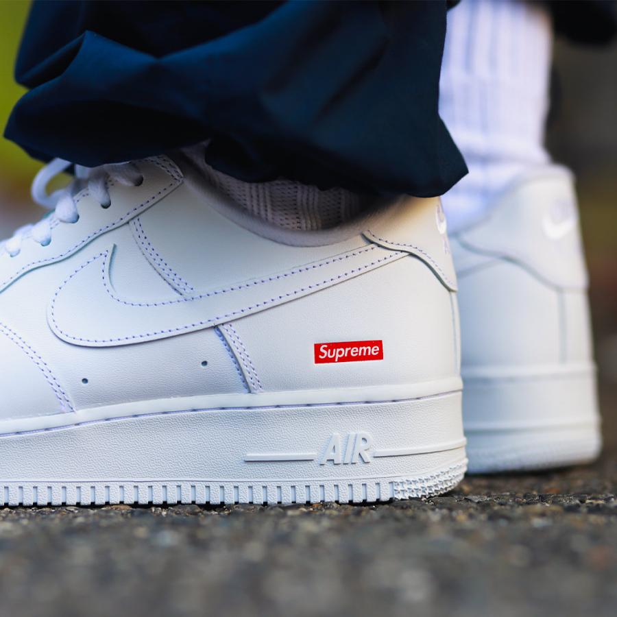 NIKE AIR FORCE 1 LOW / SUPREME WHITE × RED ナイキ エア NIKE AIR FORCE 1 LOW / SUPREME WHITE × RED ナイキ エア