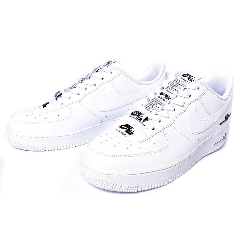 NIKE AIR FORCE 1 '07 LV8 3 "DOUBLE AIR" WHITE × BLACK ナイキ エアフォース 1 ダブルエアー スニーカー ( 白 CJ1379-100 )｜precious-place｜03