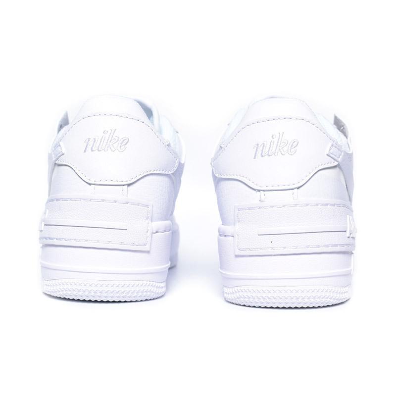 NIKE W AIR FORCE 1 SHADOW "TRIPLE WHITE" ナイキ ウィメンズ エアフォース 1 シャドウ スニーカー ( 白 レディース 厚底 CI0919-100 )｜precious-place｜04