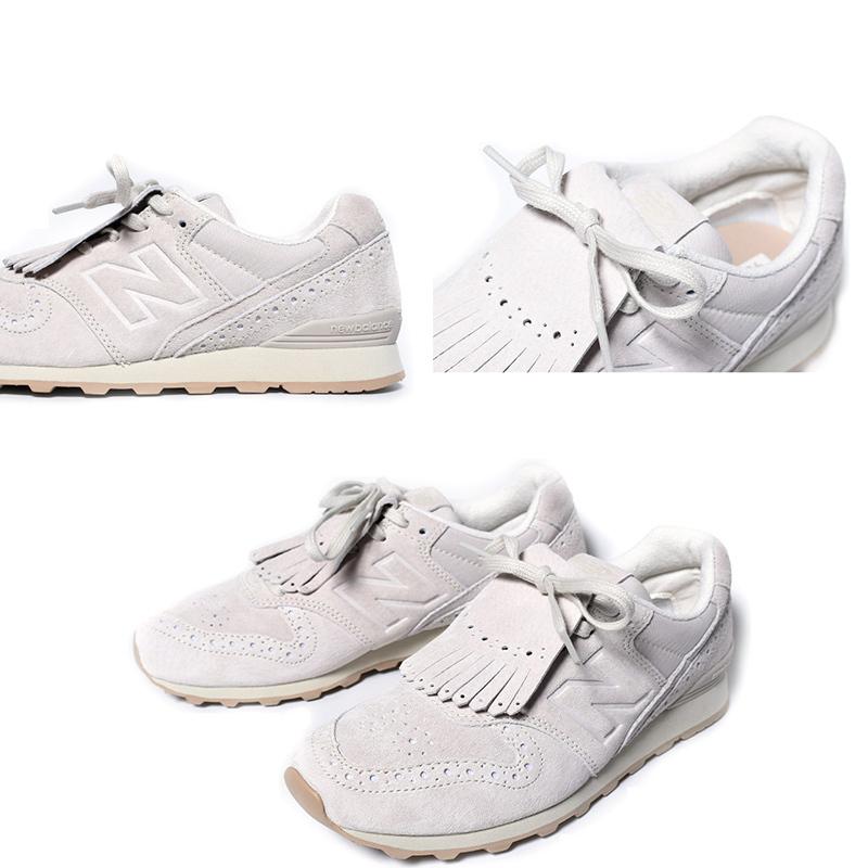 NEW BALANCE WL996PRA O/WHITE × GUM ニューバランス スニーカー ( 白