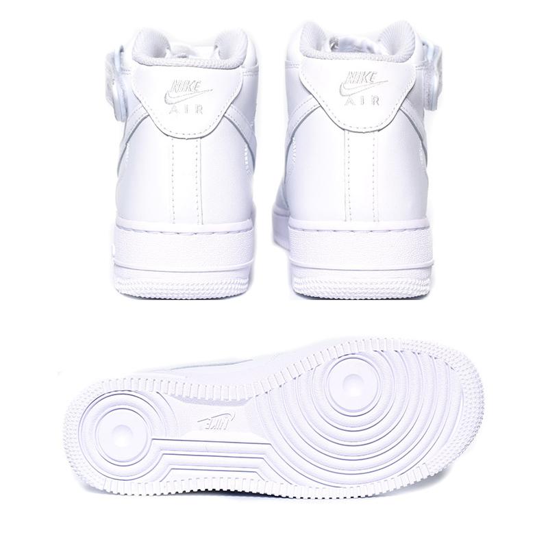 NIKE AIR FORCE 1 MID '07 "All White" ナイキ エアフォース 1 ミッド スニーカー ( 白 オールホワイト CW2289-111 )｜precious-place｜11