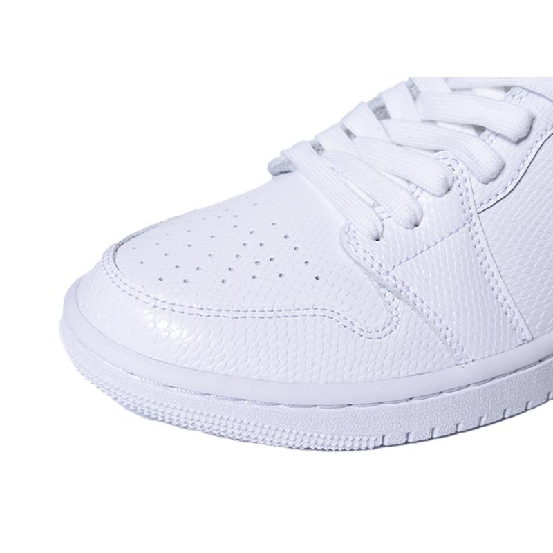 NIKE WMNS AIR JORDAN 1 MID "TRIPLE WHITE" ナイキ ウィメンズ エア ジョーダン ミッド スニーカー ( 白 ホワイト レディース BQ6472-110 )｜precious-place｜06