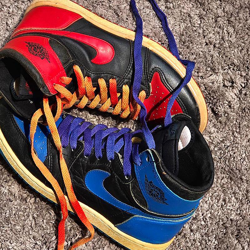 Foxtrot Uniform THREADS SPORT LACES JORDAN RED SOLID Foxtrot Uniform THREADS SPORT LACES JORDAN RED SOLID