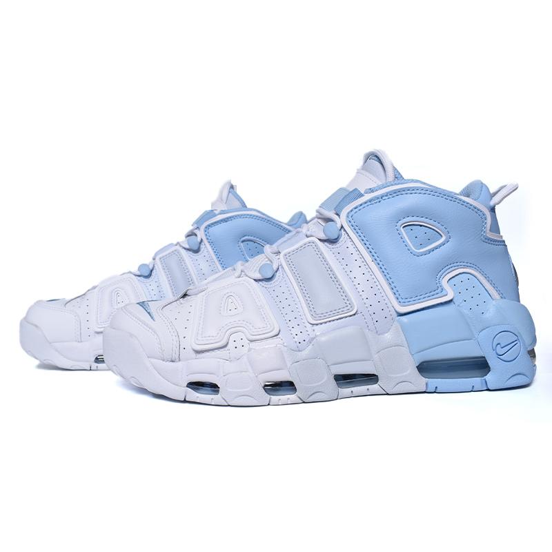 Nike 青 モアアップテンポ 海外8月1日発売開始】 ナイキ エアモア アップテンポ 