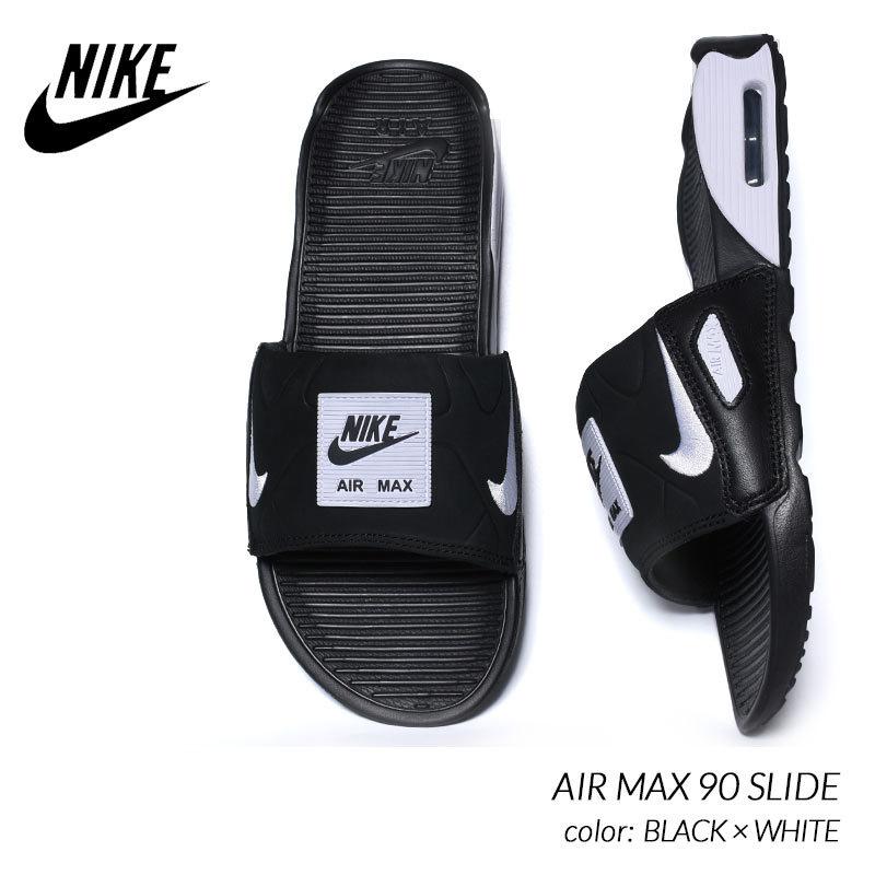 NIKE AIR MAX 90 SLIDE BLACK × WHITE ナイキ エアマックス スライド サンダル ( ベナッシ BENASSI 黒 白  SANDAL メンズ BQ4635-002 ) : 3060 : PRECIOUS PLACE - 通販 - Yahoo!ショッピング