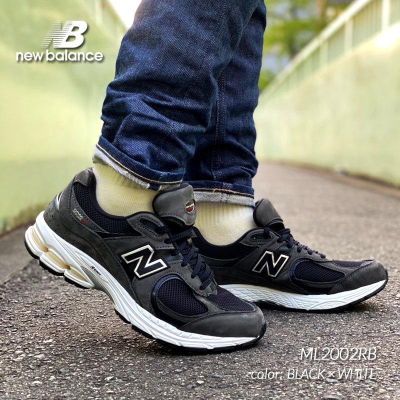 New Balance NEW BALANCE ML2002RB BLACK × WHITE New Balance NEW BALANCE ML2002RB BLACK × WHITE