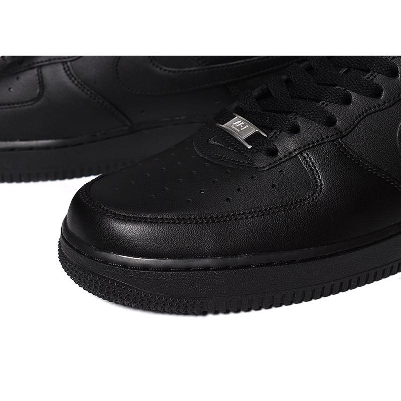 NIKE AIR FORCE 1 LOW / SUPREME BLACK × RED ナイキ エアフォース 1 シュプリーム スニーカー ( 黒 ブラック メンズ CU9225-001 )｜precious-place｜06