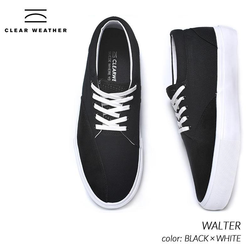 日本未発売 Clear Wheather Walter Black White クリアウェザー ブランド ウォルター スニーカー 海外限定 デッキシューズ 黒 ブラック Cm 3090 Precious Place 通販 Yahoo ショッピング