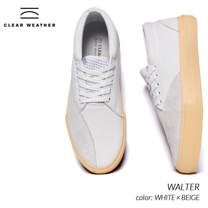日本未発売 Clear Wheather Walter White Beige クリアウェザー ブランド ウォルター スニーカー 海外限定 デッキシューズ 白 ホワイト Cm 3091 Precious Place 通販 Yahoo ショッピング