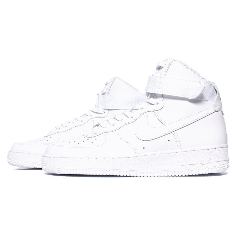 NIKE AIR FORCE 1 HIGH '07 "TRIPLE WHITE" ナイキ エアフォース ハイ スニーカー ( 白 ホワイト ハイカット メンズ レザー CW2290-111 )｜precious-place｜04