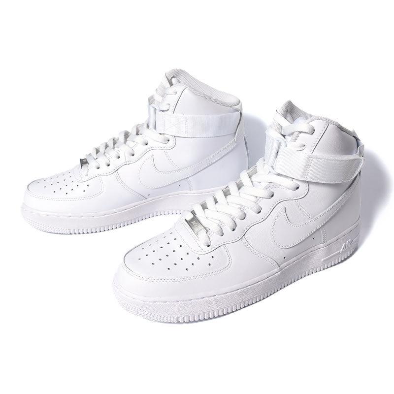 NIKE AIR FORCE 1 HIGH '07 "TRIPLE WHITE" ナイキ エアフォース ハイ スニーカー ( 白 ホワイト ハイカット メンズ レザー CW2290-111 )｜precious-place｜05